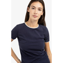 Load image into Gallery viewer, YAYA 719084-603 T-shirt With Contrast Trim
