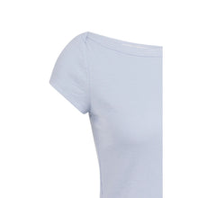 Load image into Gallery viewer, YAYA 709354-603 Ribbed Boatneck Top
