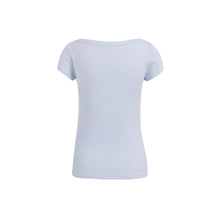 Load image into Gallery viewer, YAYA 709354-603 Ribbed Boatneck Top
