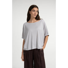 Load image into Gallery viewer, YAYA 01-709388-606 Top with Boat Neckline and Elastic Cuffs
