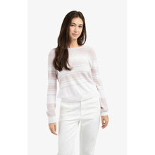 Load image into Gallery viewer, YAYA 01-000576-603 Knitted Sweater with Stripes and Long Sleeves
