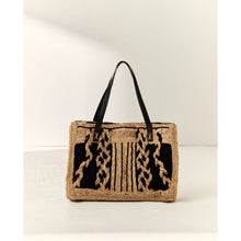 Load image into Gallery viewer, Paz Torras Raffia Effect Shoulder Bag
