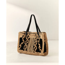 Load image into Gallery viewer, Paz Torras Raffia Effect Shoulder Bag
