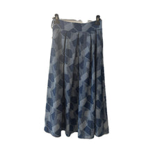 Load image into Gallery viewer, On Trend Denim Patchwork Skirt
