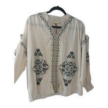 Load image into Gallery viewer, On Trend Blouse With Embroidery
