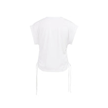 Load image into Gallery viewer, YAYA 01-709362-604 Top with Short Sleeves and Adjustable Cords
