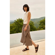 Load image into Gallery viewer, YAYA 01-401091-605 Midi Skirt with Wrap Effect and Tie Belt

