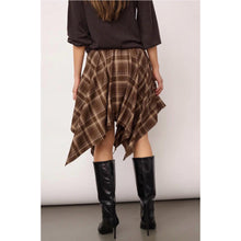 Load image into Gallery viewer, Co Couture Dagny Check Tie Skirt
