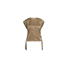 Load image into Gallery viewer, YAYA 01-709405-608 Top with Drawstring Details and Cap Sleeves
