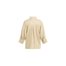 Load image into Gallery viewer, YAYA 01-701410-608 Soft Oversized Blouse with Polo Collar
