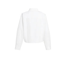 Load image into Gallery viewer, YAYA 01-201240-608 Poplin Blouse with Adjustable Waist and Long Sleeves
