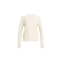 Load image into Gallery viewer, yaya 01-000618-608 Double Layered Fine Knit Top with Long Sleeves
