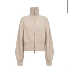 Load image into Gallery viewer, Co Couture RowCC Zip Knit Cardigan
