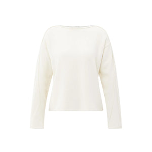 YAYA 000489-509 Boat Neck Sweater