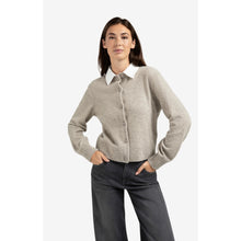 Load image into Gallery viewer, YAYA 010117-509 Cardigan With Detachable Collar
