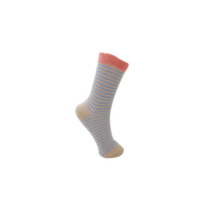 Black Colour Flash Stripe Sock