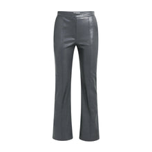 Load image into Gallery viewer, YAYA 01-309293-610 Stretch faux leather flared trousers
