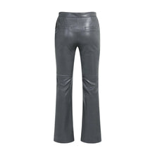 Load image into Gallery viewer, YAYA 01-309293-610 Stretch faux leather flared trousers
