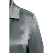 Load image into Gallery viewer, 01-701425-610 Satin blouse with collar
