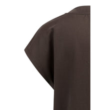 Load image into Gallery viewer, YAYA 01-709291-606 Top with Crew Neck and Cap Sleeves

