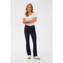 Load image into Gallery viewer, Cream Amalie Bootcut Jeans
