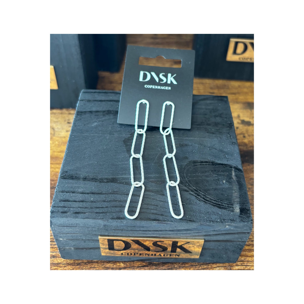 Dansk Tempeste Long Paperclip Earring