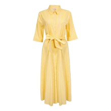 Load image into Gallery viewer, On Trend Midi Shirt Dress
