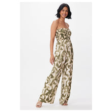 Load image into Gallery viewer, Suzy D Gianni Satin Bandeau Jumpsuit
