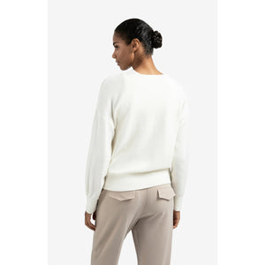 YAYA  000381-509 Knitted Sweater With Layered Top