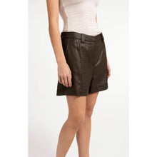 Load image into Gallery viewer, YAYA 01-321039-607 High Waist Shorts with Subtle Sheen
