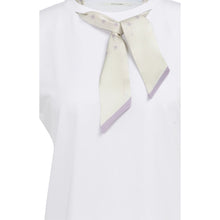 Load image into Gallery viewer, YAYA 01-709396-606 Sleeveless Top With Scarf
