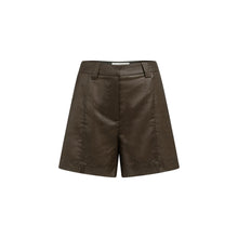 Load image into Gallery viewer, YAYA 01-321039-607 High Waist Shorts with Subtle Sheen

