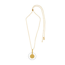 Load image into Gallery viewer, Dansk Vanity Adjustable 2 Tone Cosmic Necklace
