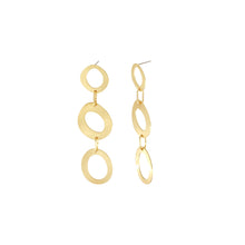 Load image into Gallery viewer, Dansk Alaya Organic Triple Circle Earrings
