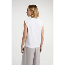 Load image into Gallery viewer, YAYA 01-709396-606 Sleeveless Top With Scarf
