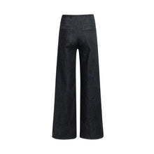 Load image into Gallery viewer, YAYA 01-311160-610 Denim Trousers with Wide Legs
