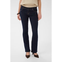 Load image into Gallery viewer, Cream Amalie Bootcut Jeans
