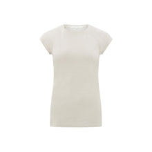 Load image into Gallery viewer, YAYA 719056-407 Washed Cap Sleeve T-shirt
