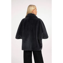 Load image into Gallery viewer, YAYA 02-009089-610 Oversized Reversible Faux Fur Jacket
