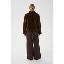 Load image into Gallery viewer, Cream Frania Faux Fur Jacket

