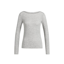 Load image into Gallery viewer, YAYA 01-709439-609 Long Sleeve Top With Boat Neck
