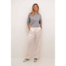 Load image into Gallery viewer, Cream Cocamia Sateen Pant
