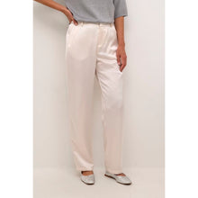 Load image into Gallery viewer, Cream Cocamia Sateen Pant
