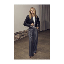 Load image into Gallery viewer, Co Couture Tailored Pleat Logo Pant
