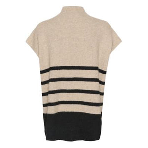 Cream Stari Knit Slipover