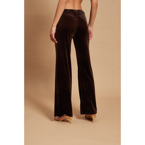 On Trend Gigi Stretch Velvet Pants