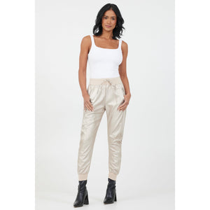 Suzy D Faux Leather Ultimate Joggers