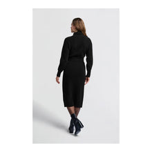 Load image into Gallery viewer, Yaya 600158-411 Knitted Midi Turtleneck Dress
