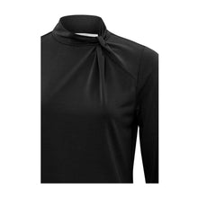 Load image into Gallery viewer, Yaya 709238-411 Jersey Knotted High Neck Top
