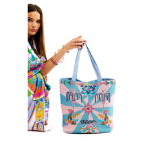 Load image into Gallery viewer, Wild Volcano Shopper Bag
